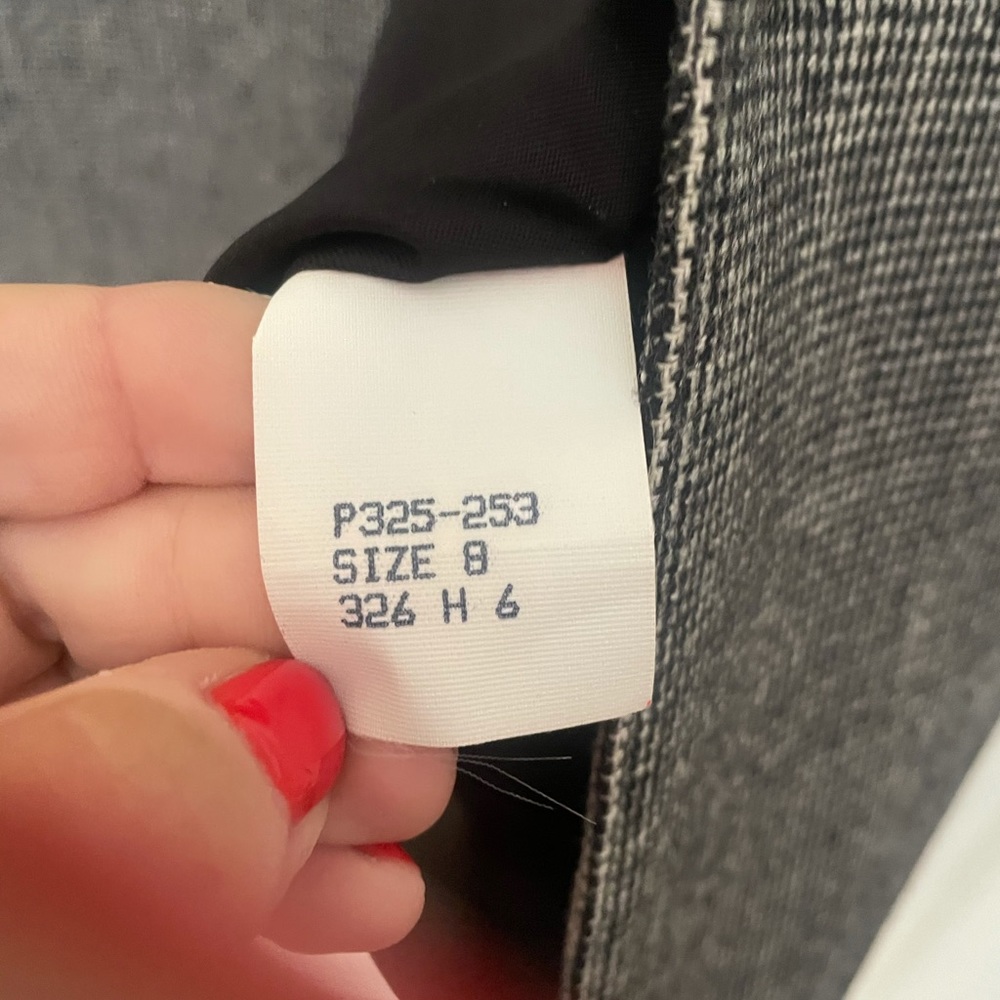 Pendleton Vintage One Button Tweed Blazer Gray/Bl… - image 4